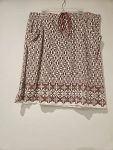 Max Studio Mini Skirt, Size XL, Multicolor - Picture 1 of 6