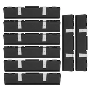 4X(8Pcs Aluminum PC Memory Heatsink Shim Spreader Cooler Cooling for DDR 1805 - Afbeelding 1 van 6
