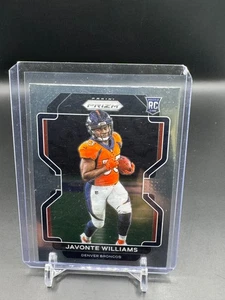 Javonte Williams 2021 Panini Prizm #345 Rookie RC Denver Broncos - Picture 1 of 2