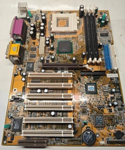 Socket 370 *Tualatin Overclocking* SET Chaintech CT-6OJA3T PCI ISA, CPU & 128 MB - Picture 1 of 11