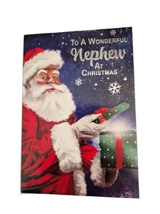 NEPHEW XMAS CARD - Picture 1 of 3