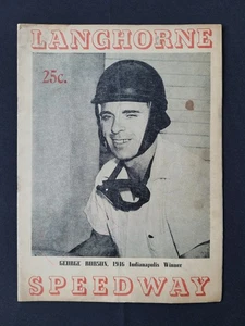 1946 AAA Langhorne Speedway Championship Indy Car Program, Rex Mays gewinnt - Bild 1 von 11