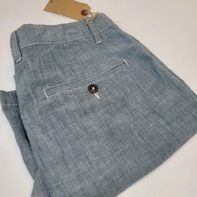 L.O.G.G. Pantalones Cortos Chinos H&M Label Of Graded Goods 100% Algodón Para Hombre Azul Claro EE. UU. 32 Foto 1 de 4