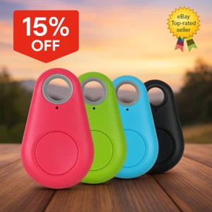 4x Pack GPS Bluetooth Trackers – Smart Tags for Pets,Kids,Bikes,Cars –Waterproof - Picture 1 of 8