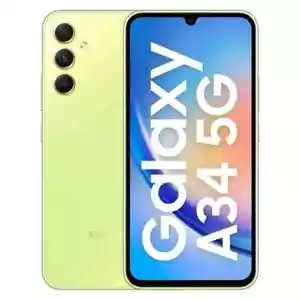 Samsung Galaxy A34 5G (Dual SIM) - 128GB - Awesome Lime (Unlocked) Smartphone - Afbeelding 1 van 1