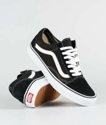 Scarpa da ginnastica uomo bassa Vans Old Skool black- white - Immagine 1 di 4