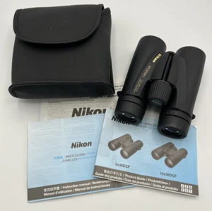 Nikon Binoculars Sporter I 10 x 36 5.6° Water Resistant Black with Case - Picture 1 of 14