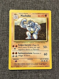 Machoke 34/102 - Base Set - 1999 Italian WOTC Pokémon TCG — LP - Picture 1 of 2