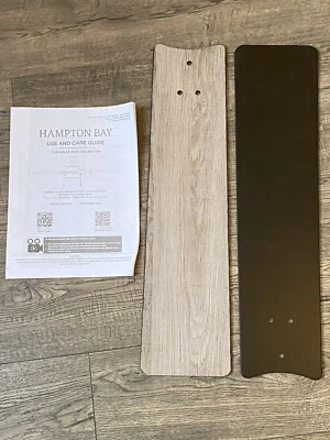 Fan Blade 2 Ea Replacement Part Hampton Bay 52 in Corwin  Matte Black 1007532510 - Image 1 of 2