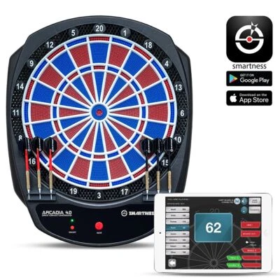 carromco Smartness Elektronik Dartscheibe Arcadia 4.0 Dartboard E-Dart Scheibe - Bild 1 von 4