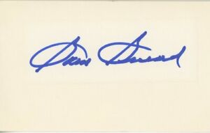 Sam Snead - PGA Champion Golfer - Autographed 3x5 Card 