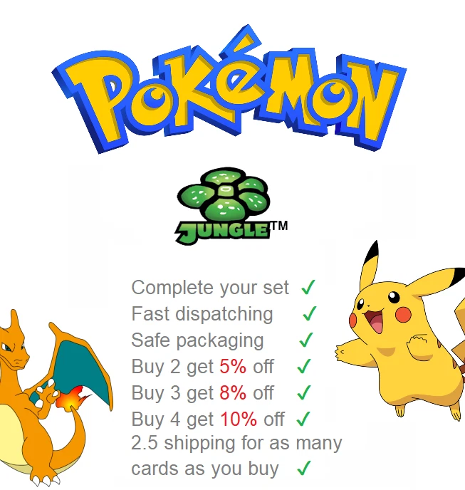 🔥 POKEMON TCG JUNGLE SET 1999 CHOOSE YOUR CARD ENGLISH NM MINT LP MP HP - Image 1 of 1