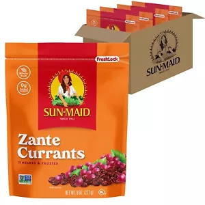 Sun-Maid California Sun-Dried Zante Currants - 4 Pack 8 oz Resealable Bag - D... - Picture 1 of 6