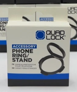 QUAD LOCK® "MOBILE PHONE RING STAND” FINGER HOLDER SOCKET IPHONE SAMSUNG POP - Photo 1 sur 6