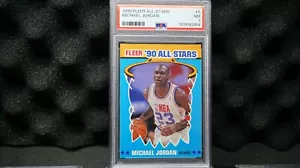 1990 Fleer All-Star #5 Michael Jordan PSA 7 NM "THE GOAT" Sweet card! 5th year. - Picture 1 of 6