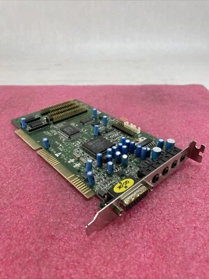 Analog Devices AD1845XP OPTI 7268VPE-A 929-0128 ISA Audio Card - Image 1 of 4