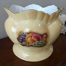 Aynsley Orchard Gold Vase Plant Pot