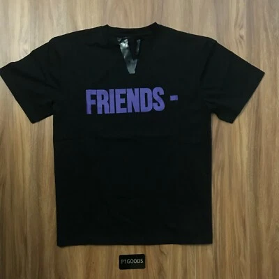 Camiseta Vlone Friends Púrpura y Negra (XLarge) Foto 1 de 2