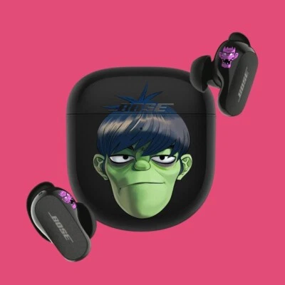 Bose X Gorillaz Limited Edition Quiet Comfort Earbuds II Black Murdoc (Rare) New - Image 1 of 3