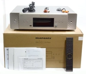 Marantz CD60 FN CD Player Silver Gold HDAM Full Discrete High-res AC 100V New - Picture 1 of 3