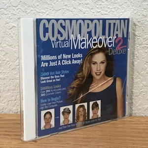 Cosmopolitan Virtual Makeover 2 Deluxe (CD ROM, 1999) CVD844BE SEE PICS! - Picture 1 of 12