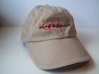 Pace Edwards Spell Out Truck Bed Cover Hat Beige Hook Loop Baseball Cap