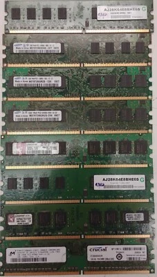 8GB (8x1GB) DDR2 Desktop Memory - Image 1 of 2