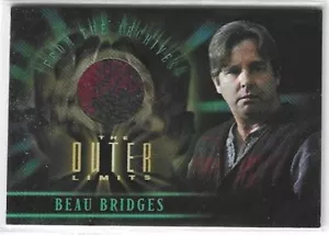 2003 BEAU BRIDGES The Outer Limits Relic CC3 Rittenhouse Archives - Picture 1 of 3