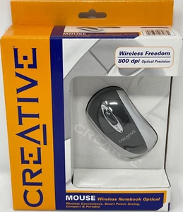 Creative Wireless Freedom Optical Precision Mouse NWU90S 800 dpi Laptop Desktop. - Picture 1 of 15