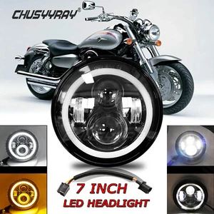 Faro LED de 7 pulgadas alto bajo para Kawasaki Vulcan 1500 VN1500G Nomad 1999 - Imagen 1 de 12