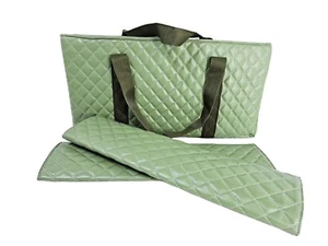 PU Green Mah Jongg Soft Bag Empty Bag, Mah jongg carry bag - Picture 1 of 5