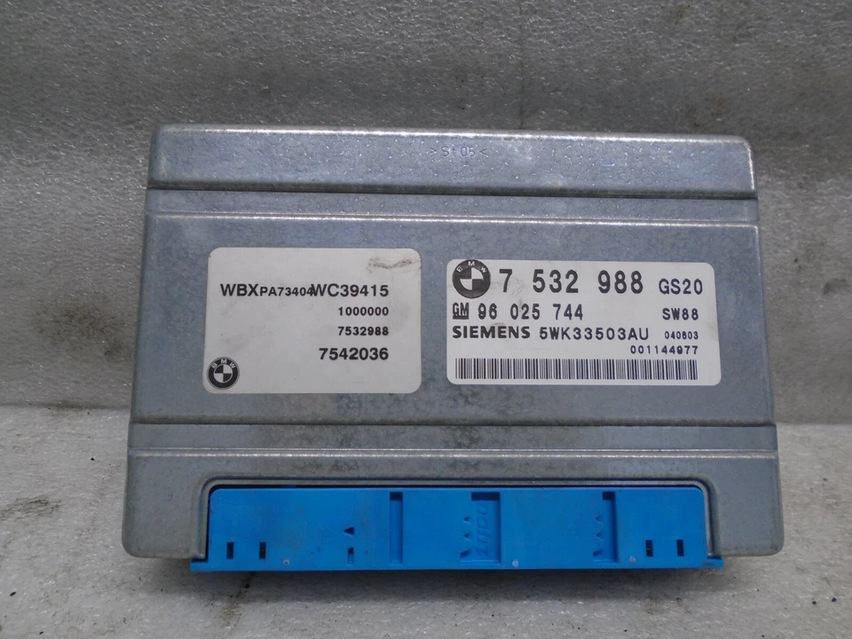 Módulo de control de transmisión BMW X3 2004 TCU 7532988 OEM DK908328 Foto 1 de 4