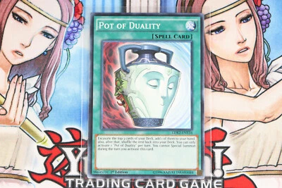 Yugioh Spell Card Pot of Duality LDK2-ENY34 1st Edition Common - Image 1 of 2