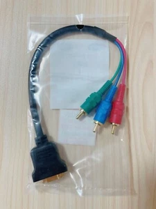 COMON YF-03 D-Terminal Female To Component Male Conversion Cable Adapter 0.3m - Picture 1 of 2