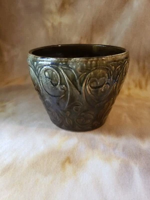 Robinson Ransbottom Pottery #1420 Jardiniere Original Signed 7 Inch Roseville OH - Image 1 of 4