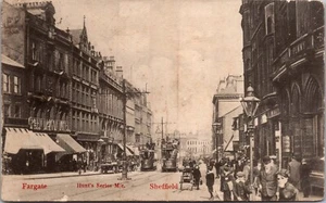 Fargate The Green Dragon Postcard The Penny Bank 1904 - Picture 1 of 2