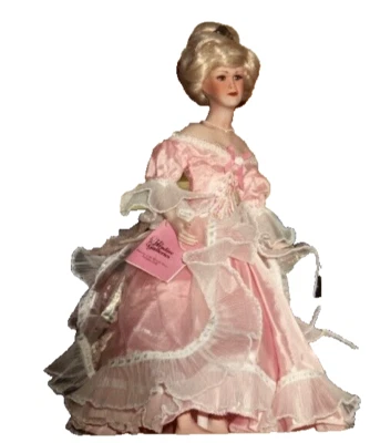 Muñeca de porcelana Cenicienta 18" artista Patricia Rose Paradise Galleries 1992 NRFB Foto 1 de 4