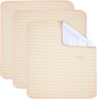 Tapis de lit pour incontinence lavables imperméables, 36" X 34" (Pack de 3) - Réutilisables