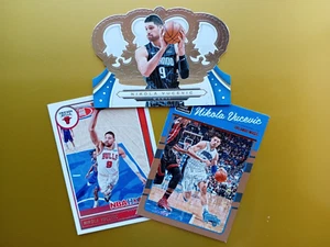 Lotto 3 Panini NIKOLA VUCEVIC-Crown Royale 2019-20 # 32-Hoops 2021-22 # 25-Donruss - Foto 1 di 8