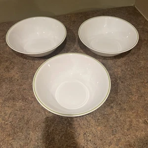 3 Vintage Corelle von Corningware Wildflower Spring Meadow Servierschüssel 10." X 3" - Bild 1 von 9