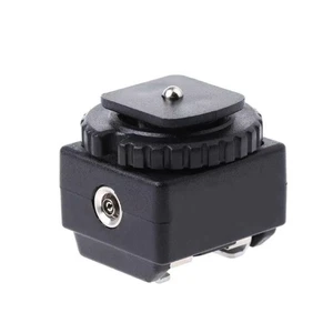 New Metal+Plastic Hot Shoe Converter Adapter For Nikon For Canon Flash to Camera - Picture 1 of 6