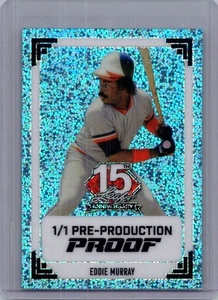 Eddie Murray 2025 Leaf National NSCC 1/1 Pre Production Proof - Picture 1 of 1