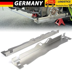 Herramienta de ajuste de carril 2 piezas placas de alineación de rueda DIY para coche vehículo - Imagen 1 de 11