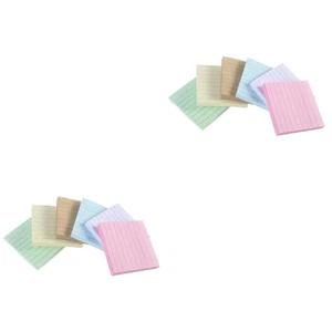 Pcs Candy Color Mini Note Book Portable Ruled Notepad Memo Small Notebook Note - Picture 1 of 12