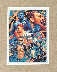 2021 Panini Instant UFC Poirier vs McGregor Artist Series Posters Card 1/854 - Picture 1 of 2