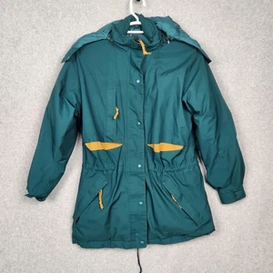 Vintage Eddie Bauer Jacket Mens Large Gore Tex Goose Down Hooded Outdoor 90s - Picture 1 of 9