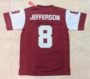 Justin Jefferson #8 Headgear Classics Destrehan High School Jersey Size Medium - Picture 1 of 8