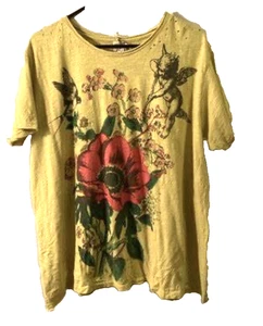 Camiseta Jersey Magnolia Pearl Cherub Poppy 2100 Multicolor Desgastada-AGOTADA - Imagen 1 de 6