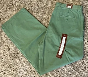 Sonoma Jeans Life+Style Flat Front Light Green Chino Pants MB4105 Men’s 36x32 - Picture 1 of 5