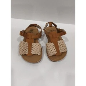 Oshkosh B'gosh Woven Toddler Girls Sandals Size 5 - Picture 1 of 6